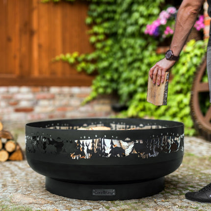 80 cm Fire Bowl “FOREST”